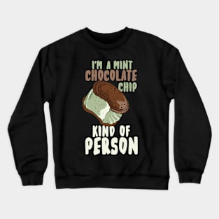 Mint Chocolate Chip Crewneck Sweatshirt